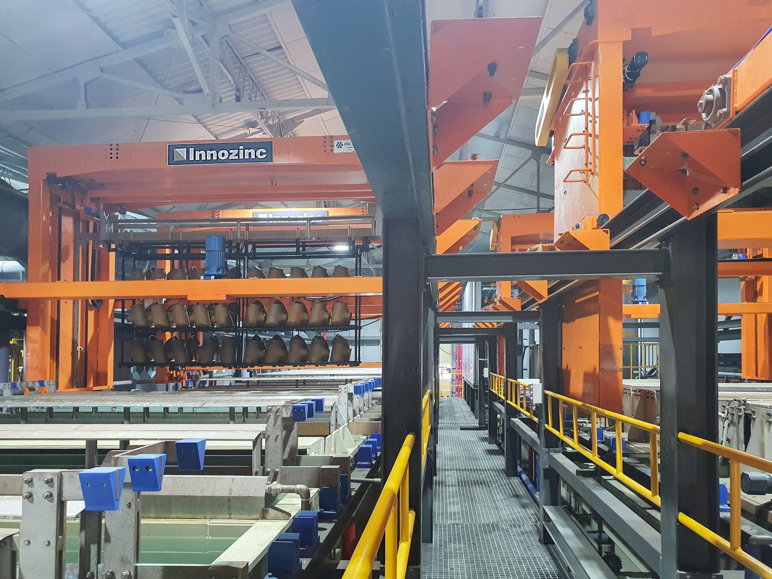 켐프 울산공장 · 실제 Innozinc 생산라인